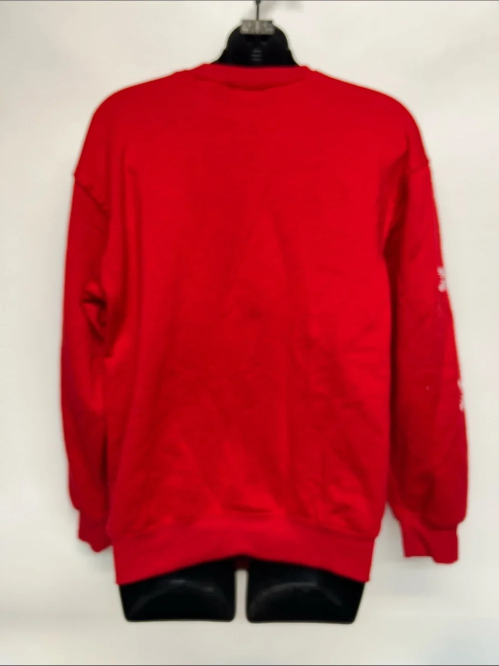 Disney Winnie the Pooh Red Christmas holiday sweater size extra small